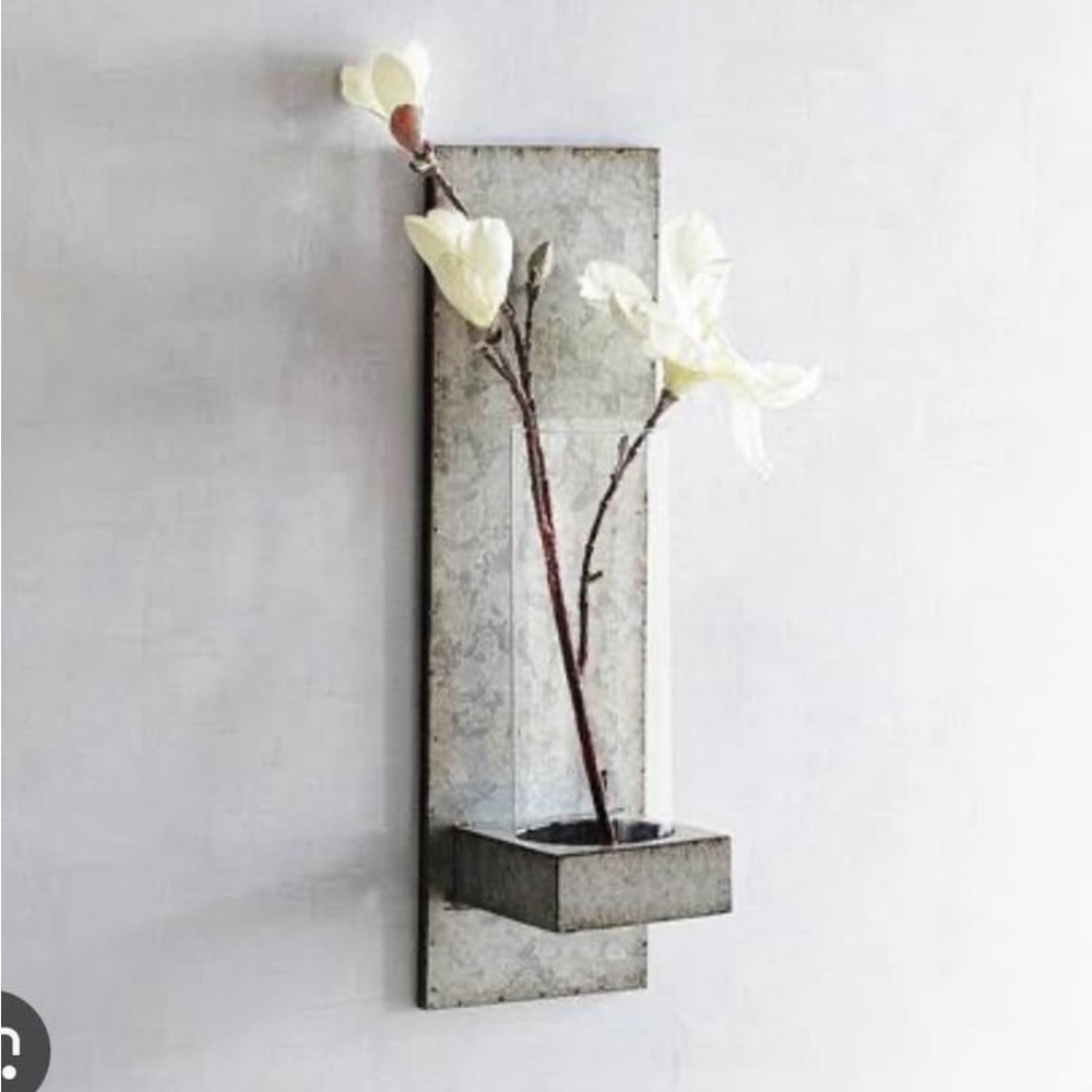 New Magnolia Home by Joanna Gaines Galvanized Hanging Sconce - 2 available